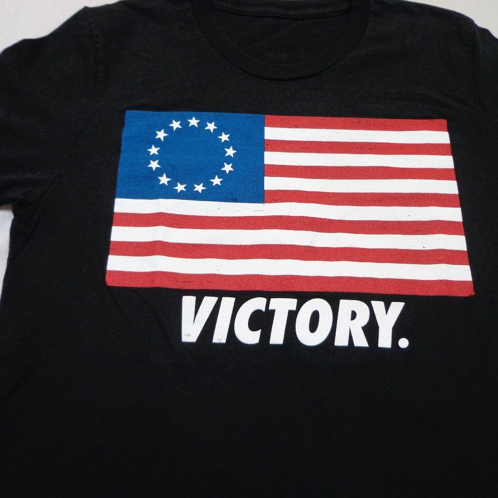 Nine Line  VICTORY  Black T Shirt  Size Medium  f43